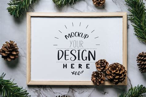 Free Psd Christmas Holiday Greeting Frame Design