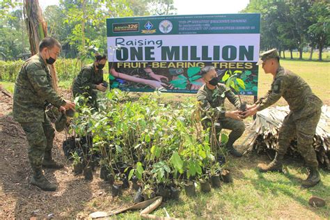 4id Marks Armys 126th Anniv By Planting Over 8k Fruit Bearing Trees