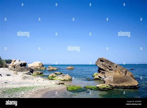 Golden Sands Beach North Coast Bulgaria Stock Photo Alamy