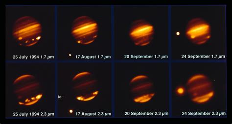 Impacto Del Cometa Shoemakerlevy 9 Sobre Júpiter En 1994 Eso España