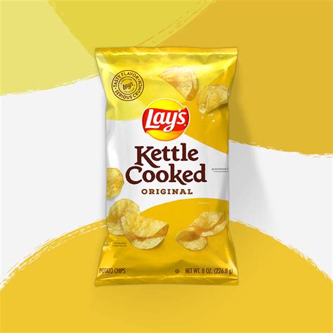 Lays Kettle Cooked Original Potato Chips Lays