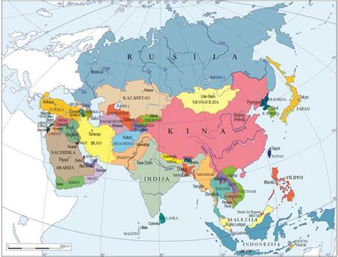 Države Azije Upoznajem Svijet