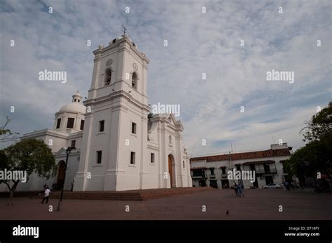 Cathedral In The Old Town Of Santa Marta Colombia Stock Photo Alamy