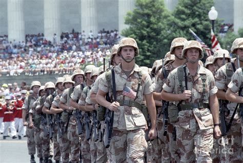 Operation Desert Storm Victory Parade Photograph By Bettmann Pixels