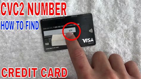 How To Find Cvc2 Credit Card Number 🔴 Youtube
