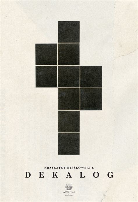 Dekalog krzysztof kieślowski, krzysztof piesiewicz jacek santorski & co, wydawnictwo system. Experience A Masterpiece With The New Re-Release Trailer ...