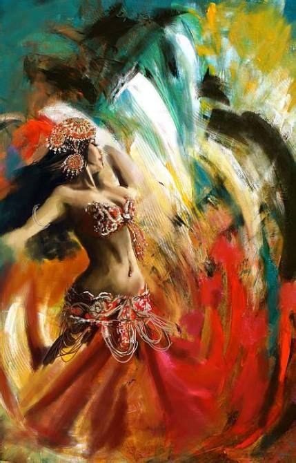 27 Ideas Belly Dancing Painting Art For 2019 Dance Art Dance