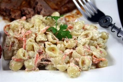 Festive layered pasta salad, oriental sweet and sour pasta salad, caesar salad dressing with… festive layered pasta salad, ingredients: Homemade "Suddenly Salad" | Recipe | Suddenly salad, Bacon ...