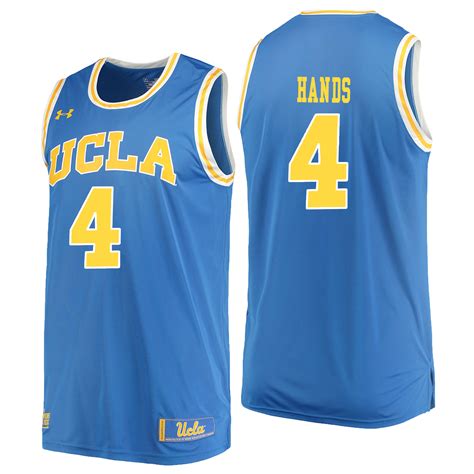 New Ucla Bruins 4 Jaylen Hands Blue College Basketball Jersey Cheap Sale
