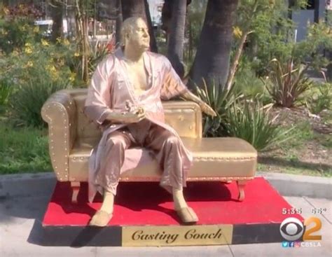 Watch Sculpture Of Harvey Weinstein’s ‘casting Couch’ Unveiled In Hollywood The Forward