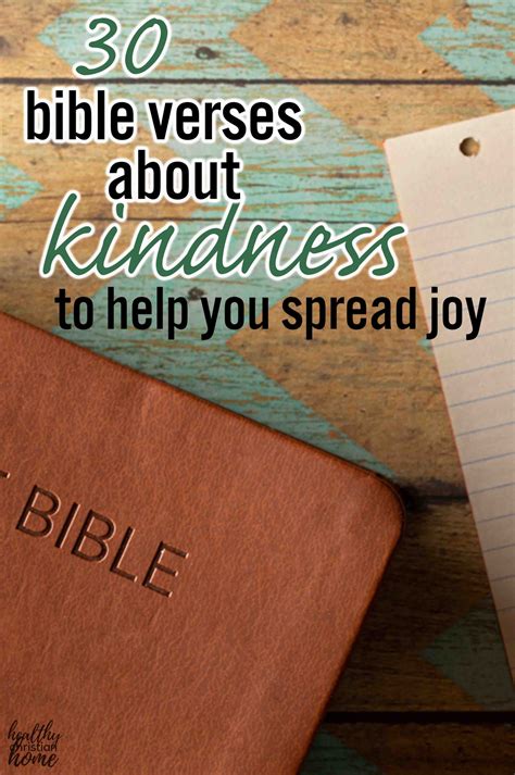 30 Bible Verses About Kindness To Help You Spread Joy