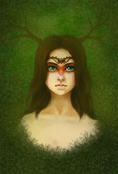 Forest Spirit By Krinna On Deviantart