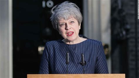 Theresa May Calls Snap General Election In Uk Cnn