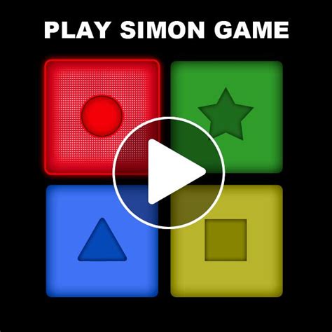 An Original Simon Game Online For Babies With 4 Illuminated Keys And