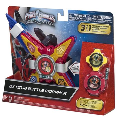 Power Rangers 43500 Morpher Ninja Steel Deluxe Toy 3296580435005 Ebay