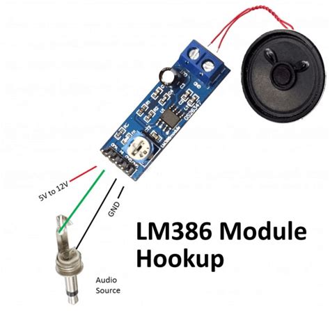 Lm386 Audio Amplifier Module Einstronic Enterprise