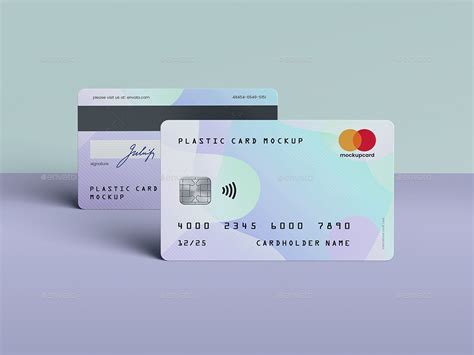 The credit card has now become more popular than ever before. Plastic Card / Bank Card MockUp by goner13 | GraphicRiver