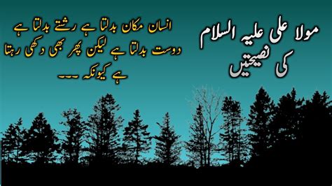 Hazrat Ali R A Ki Naseehatein Best Collection Of Islamic Quotes In