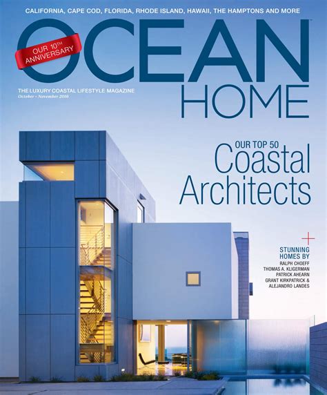 Ocean Home Octobernovember 2016 By Ocean Home Magazine Issuu