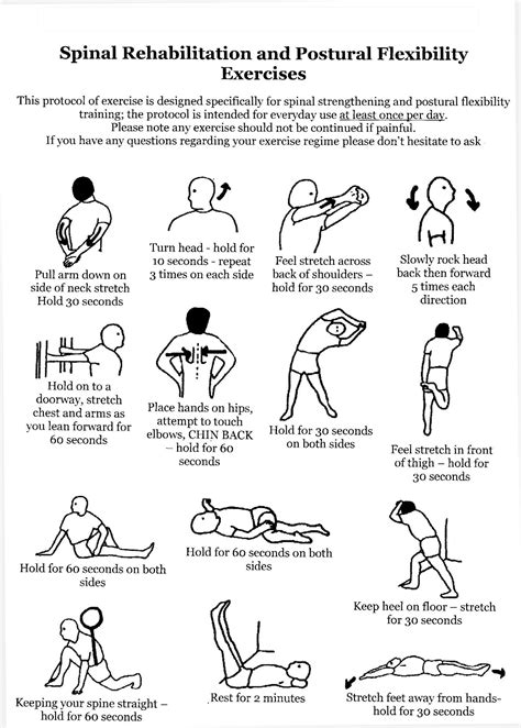 Stretching Exercises Images Posture Exercises Exercise Images Scoliosis Exercises