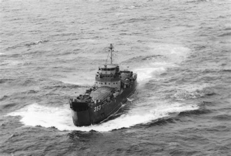 Aerial Port Bow View Of The Taiwanese Medium Landing Ship Mei Peng Lsm