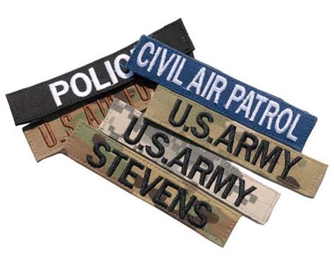 Custom Name Tapes Military Depot