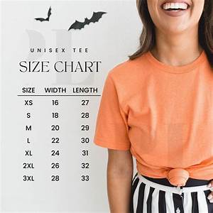 Bella Bliss Size Chart