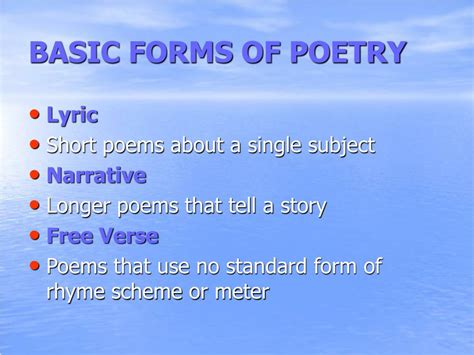 Ppt Poetry Powerpoint Presentation Free Download Id3083865