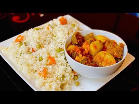 Jinsi Ya Kupika Wali Maua Na Nyama Rice With Meat Recipe S01 E01 YouTube