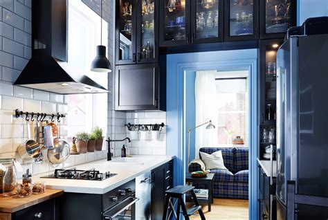 Ways to open small kitchens space saving ideas from ikea. Small Spaces by Ikea | Little House in the Valley