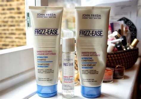 Hair serum forms a thin protective layer on the hair strands. Yolanda G: John Frieda Frizz Ease Conditioner, Shampoo ...