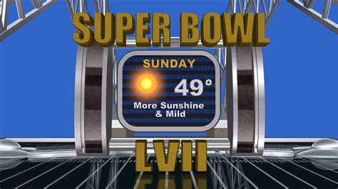 Mild And Sunny Super Bowl Sunday Youtube