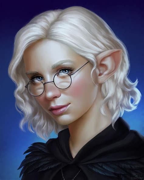 Gnome Wizard Portrait Commission Characterdrawing