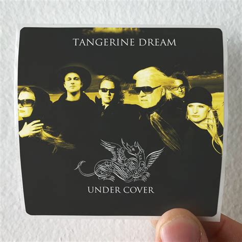 Tangerine Dream Under Cover Chapter One Album Cover Sticker