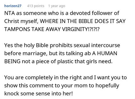 Itll Take Away Her Virginity Christian Mom Loses It After Learning