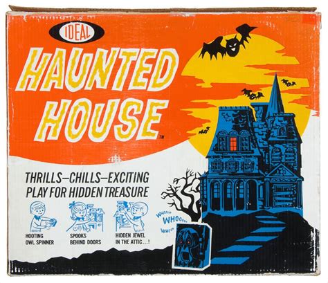 Vintage Halloween Game ~ Haunted House Board Game By Ideal Vintage