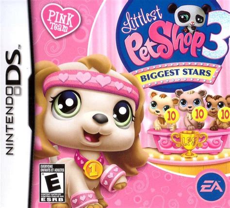Littlest Pet Shop 3 Biggest Stars Pink Team Ds Game