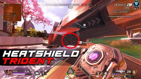 How To Heat Shield The Trident Apex Legends Youtube