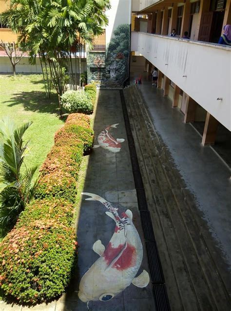 23, jalan abdul rahman, 84000 muar，johor， malaysia. 3D Mural Painting in SJKC Chung Hwa Kota Bharu Kelantan