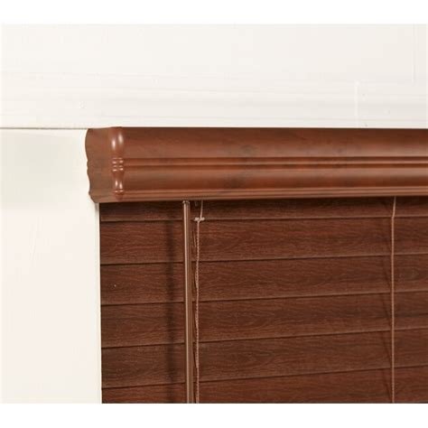 Allen Roth Cordless Faux Wood 2 In Slat Width 70 In X 48 In Cordless