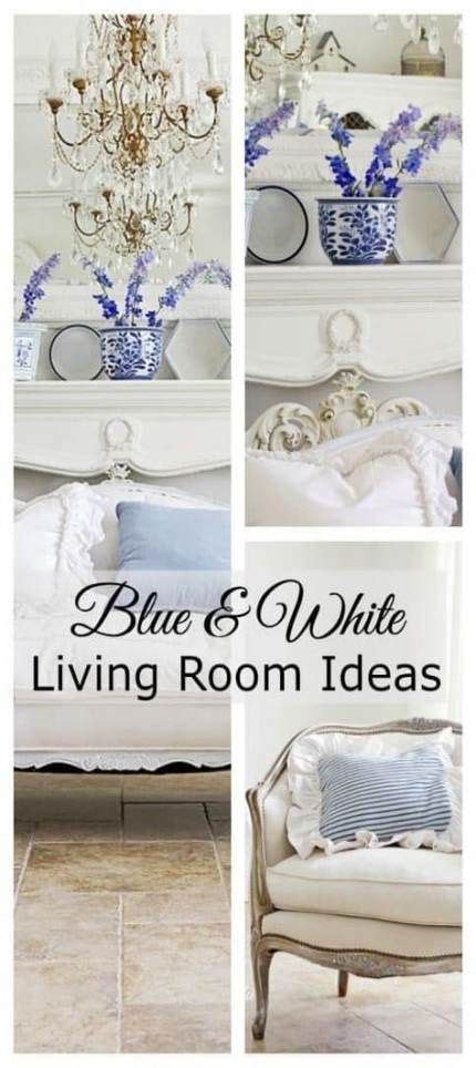 Super Home Decored Styles French Country Blue And White 33 Ideas