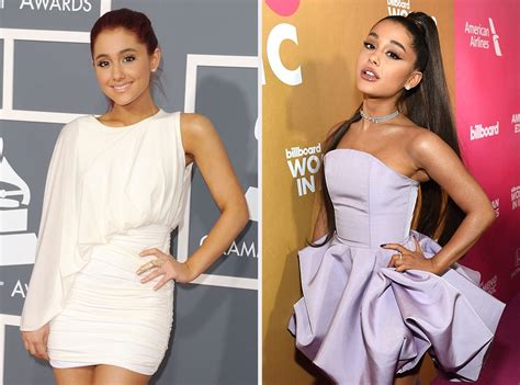 See Ariana Grandes Award Worthy Style Evolution E