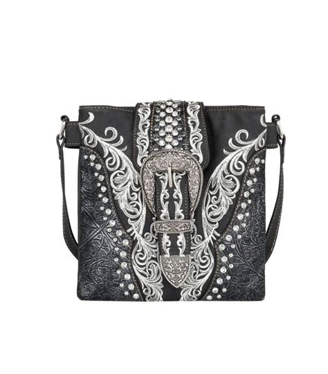 Montana West Concealed Carry Crossbody In Black