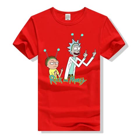 Rick And Morty Middle Finger T Shirt Rick And Morty