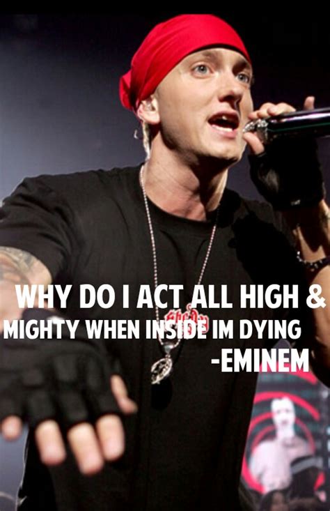 Sad Quotes From Eminem Quotesgram