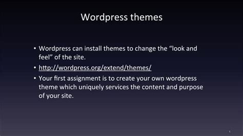 Anatomy Of A Wordpress Theme Ppt