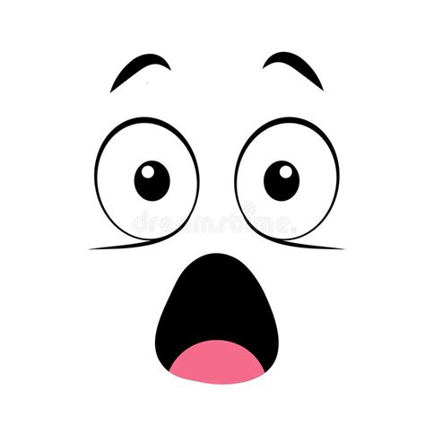Cartoon Faces Expressive Eyes And Mouth Character Expressions