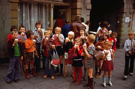 Daily Life In East Germany In 1974 Interesting Color Photographs