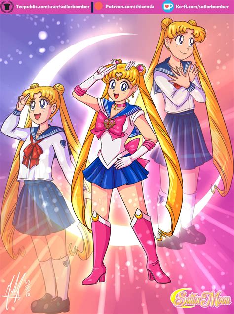 Pretty Guardian Sailor Moon 90s Ver By Sailorbomber On Newgrounds