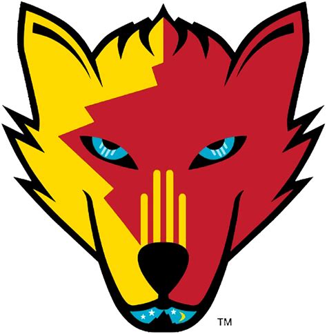 New Mexico Ice Wolves Logo Primary Logo 201920 Pres A Wolf With